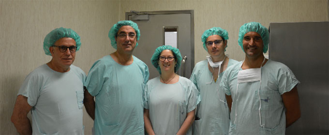 equipo de cirugía de neofalo