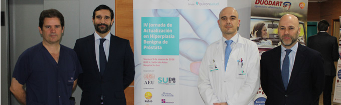Dr Romero en a 4 jornada de actualización en Hiperplasia