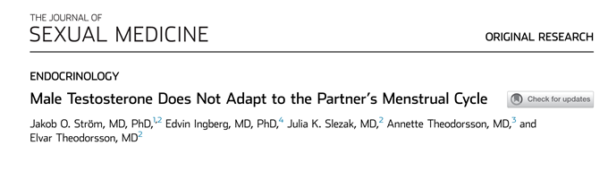 Testosterona y ciclo mestrual